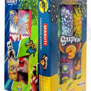 2½" Fancy (3 Pcs) -5 Varieties	(1 Box)