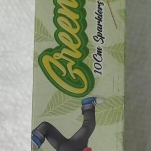 10 cm Green Sparklers
