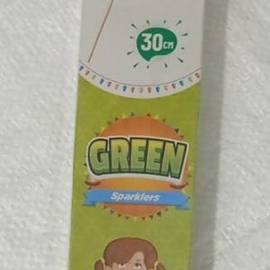 30 cm Green Sparklers